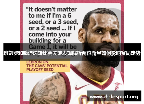 班凯罗和哈迪逆转比赛关键表现解析两位新星如何影响赛局走势 班凯罗和哈迪逆转比赛关键表现解析两位新星如何影响赛局走势