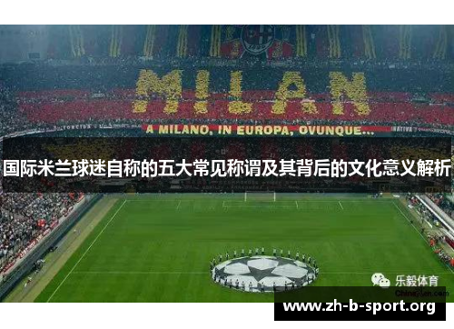 国际米兰球迷自称的五大常见称谓及其背后的文化意义解析 国际米兰球迷自称的五大常见称谓及其背后的文化意义解析