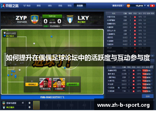 如何提升在偶偶足球论坛中的活跃度与互动参与度 如何提升在偶偶足球论坛中的活跃度与互动参与度